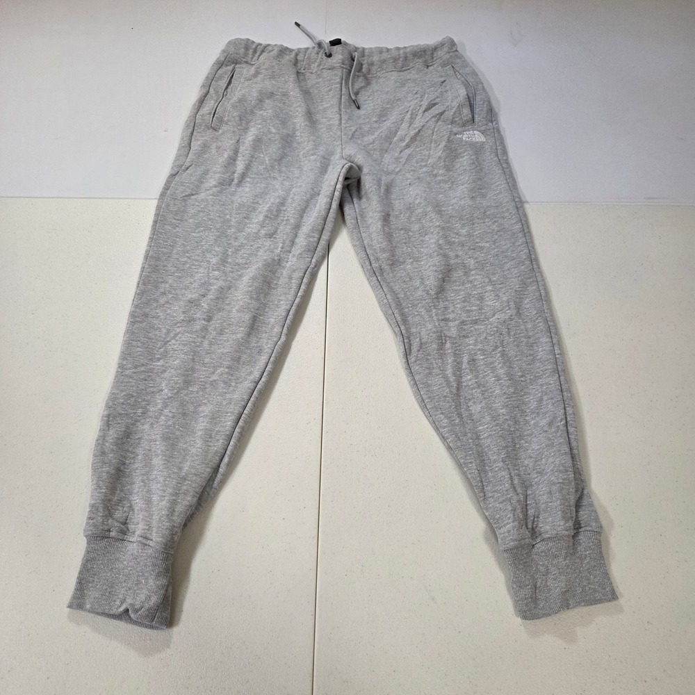 The North Face Womens Circular Design Joggers Heather Grey Size M Regular Fit